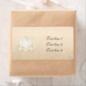 Cinderella Gouden Wagen Champagne Prinses Label (Insitu)