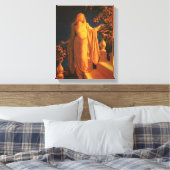 Cinderella, Maxfield Parrish Canvas Afdruk (Insitu (Slaapkamer))