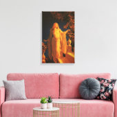 Cinderella, Maxfield Parrish Canvas Afdruk (Insitu (Woonkamer))