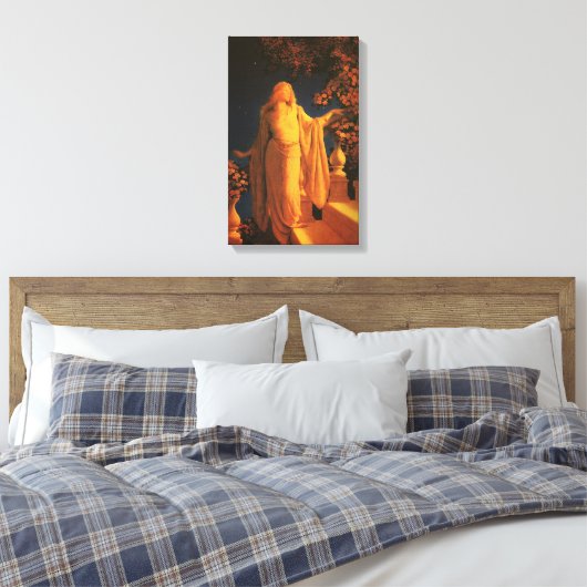 Cinderella, Maxfield Parrish Canvas Afdruk (Insitu (Slaapkamer))