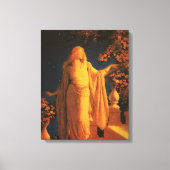 Cinderella, Maxfield Parrish Canvas Afdruk (Voorkant)