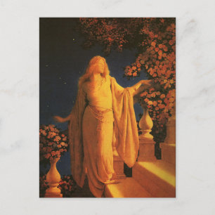 Cinderella Maxfield Parrish Fine Art Briefkaart