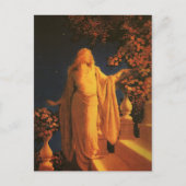 Cinderella Maxfield Parrish Fine Art Briefkaart (Voorkant)