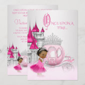 Cinderella Once Upon a Time Prinses Verjaardag Kaart (Voorkant / Achterkant)