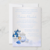 Cinderella Once Upon a Time Prinses Verjaardag Kaart (Achterkant)