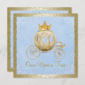 Cinderella Once Upon a Time Prinses Verjaardag Kaart (Voorkant / Achterkant)