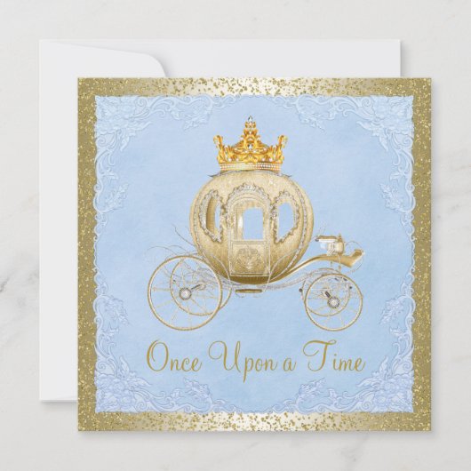 Cinderella Once Upon a Time Prinses Verjaardag Kaart (Voorkant)