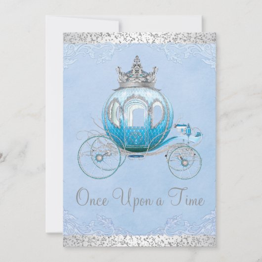 Cinderella Once Upon a Time Prinses Verjaardag Kaart (Voorkant)