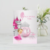 Cinderella Once Upon a Time Prinses Verjaardag Kaart (Staand voorkant)