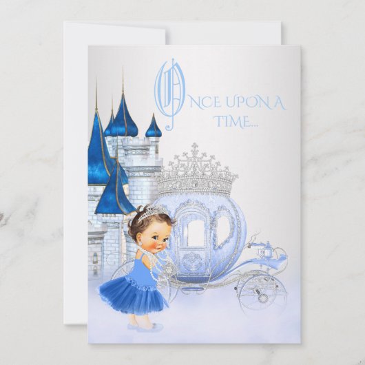 Cinderella Once Upon a Time Prinses Verjaardag Kaart (Voorkant)
