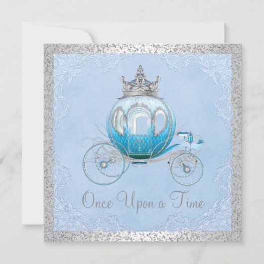 Cinderella Once Upon a Time Prinses Verjaardag Kaart (Voorkant)