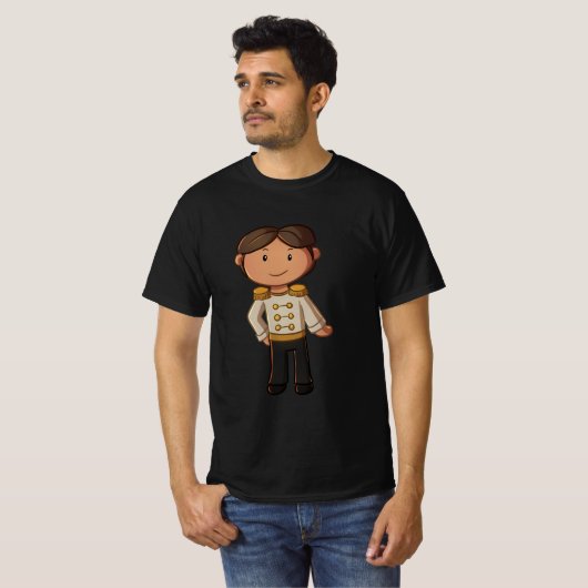 Cinderella Prince T-shirt (Voorkant volledig)