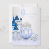 Cinderella Princess Birthday Kaart (Voorkant)