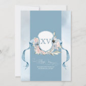 Cinderella Princess Castle Fairy Tale Quinceanera Kaart (Achterkant)