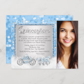 Cinderella Princess Quinceanera Kaart (Voorkant / Achterkant)
