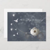 Cinderella Pumpkin Briefkaart (Voorkant / Achterkant)