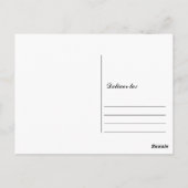 Cinderella Pumpkin Briefkaart (Achterkant)