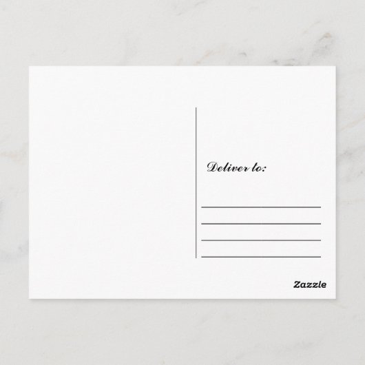 Cinderella Pumpkin Briefkaart (Achterkant)