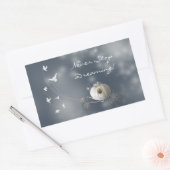 Cinderella Pumpkin Rechthoekige Sticker (Envelop)