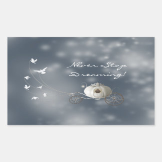 Cinderella Pumpkin Rechthoekige Sticker