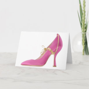 Cinderella Quote Miu Miu Schoenen Roze Pompen Hakk Kaart