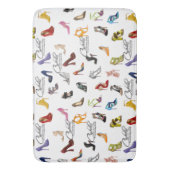 Cinderella Quote-schoten — Hekelpompen Badmat (Voorkant Verticaal)