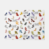 Cinderella Quote Shoes Heels PPomp Bath Mat (Voorkant)