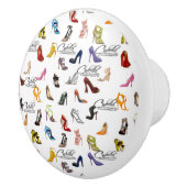 Cinderella Schoen Quote Keramische Pull Deurknop Knop (Rechts)