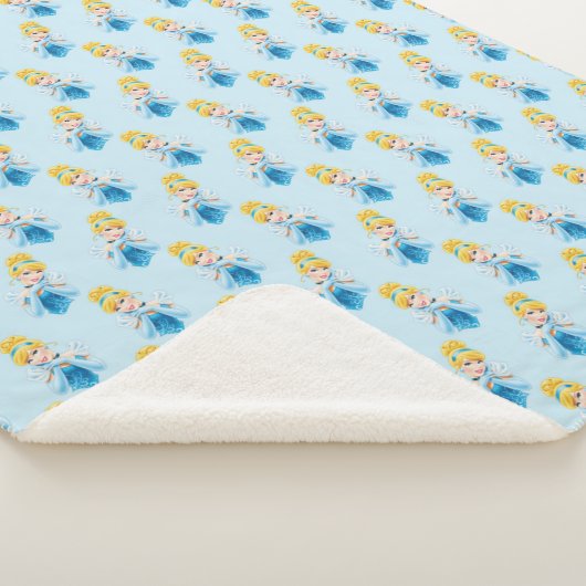 Cinderella Sherpa Blanket Deken (3/4)