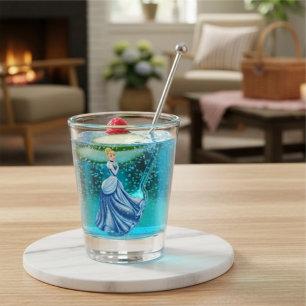 Cinderella Shot Glass Glas
