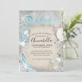 Cinderella sprookjesdromen komen uit kaart (Staand voorkant)