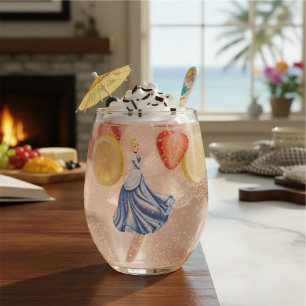 Cinderella Stemless Wine Glass Wijnglas Zonder Voet