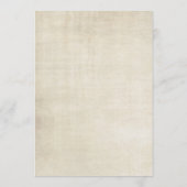 CINDERELLA TROUWMENU KAART (Achterkant)