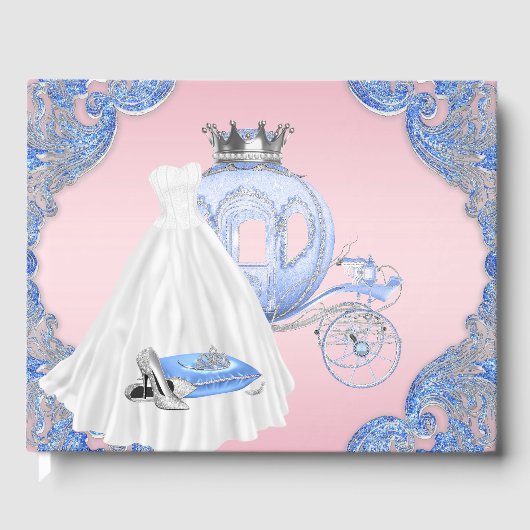 Cinderella verjaardagsfeest gastenboek (Voorkant)