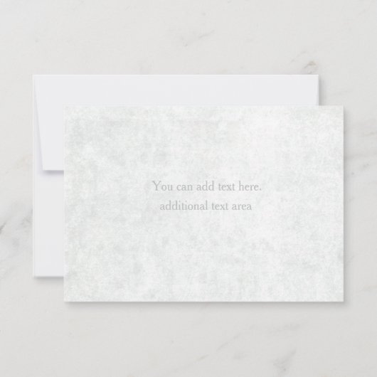 Cinderella White Silver Princess Carriage Kaart (Achterkant)