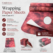 Cinderrose Undercurrent Inpakpapier Vel