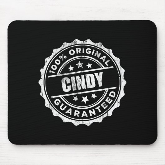 Cindy 100% Origineel D Muismat (Voorkant)
