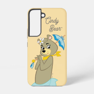 Cindy Bear met parasol Samsung Galaxy Hoesje