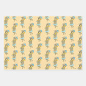 Cindy Beer Holding Parasol Inpakpapier Vel (Voorkant)