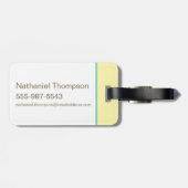 Cindy Beer speelse pose Bagagelabel (Achterkant horizontaal)