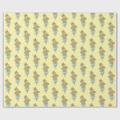 Cindy Beer speelse pose Cadeaupapier (Vlak)