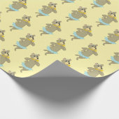 Cindy Beer speelse pose Cadeaupapier (Hoek)