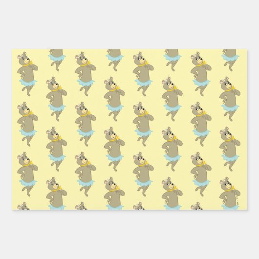 Cindy Beer speelse pose Inpakpapier Vel (Voorkant 3)