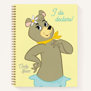 Cindy Beer speelse pose Notitieboek