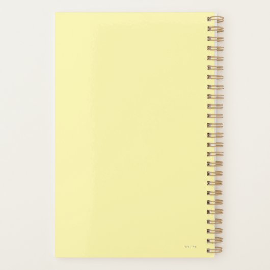 Cindy Beer speelse pose Planner (Achterkant)