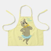 Cindy Beer speelse pose Schort (Voorkant)