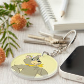 Cindy Beer speelse pose Sleutelhanger (Voorkant Rechts)