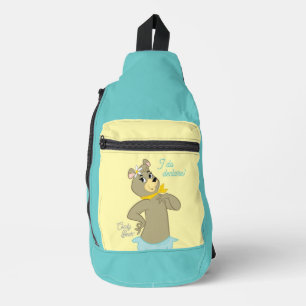 Cindy Beer speelse pose Sling Bag