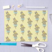 Cindy Beer speelse pose Tissuepapier (Craft)