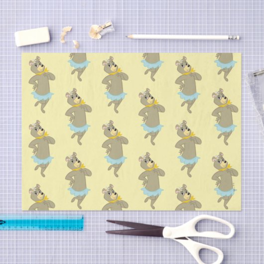 Cindy Beer speelse pose Tissuepapier (Craft)